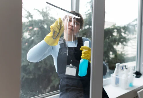 Nettoyage de vitres intérieures et extérieures à Bourg-des-Comptes